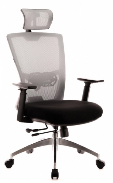 Кресло руководителя Everprof Polo S, серый