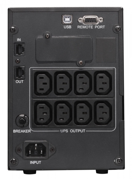ИБП Powercom Smart King Pro+ SPT-1000 LCD, черный