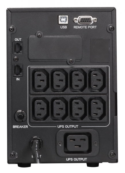 ИБП Powercom Smart King Pro+ SPT-1000 LCD, черный