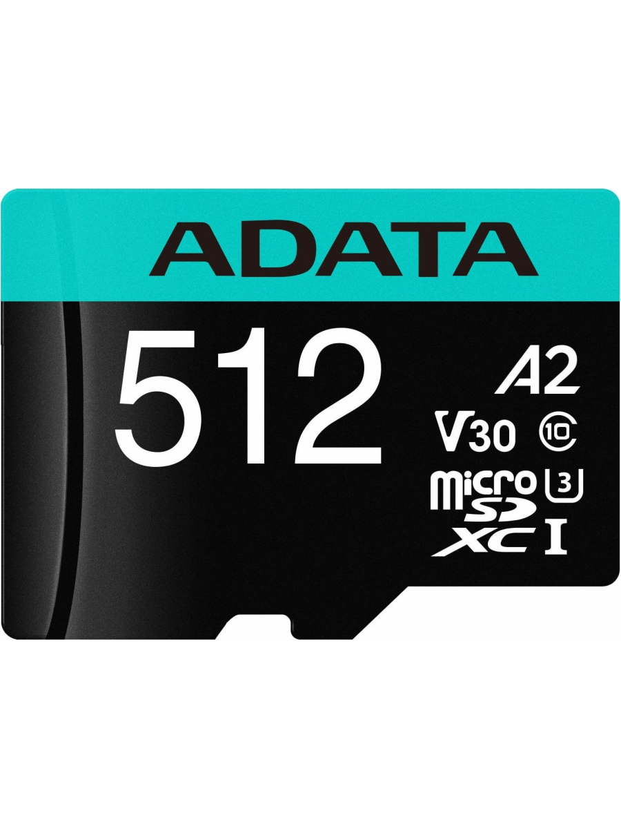 Флешка microSDHC A-Data 512Gb (AUSDX512GUI3V30SA2-RA1)