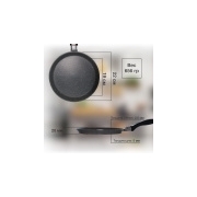 Сковорода блинная Starwind Chef Induction SW-CHI4022PGR круглая 22см покрытие: Pfluon ручка несъемная (без крышки) серый