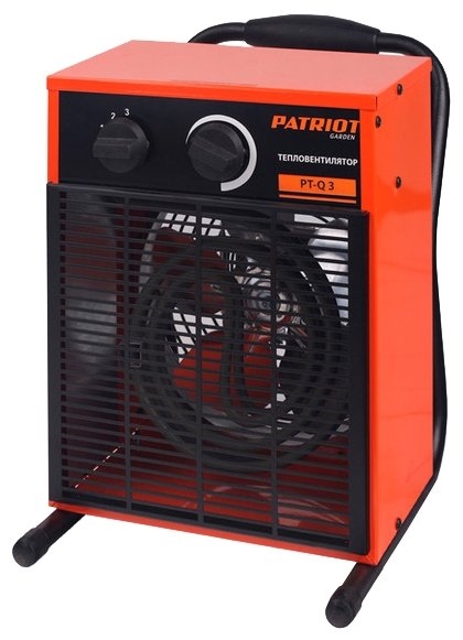 Электрическая тепловая пушка PATRIOT PT-Q 3, оранжевый (633307210)