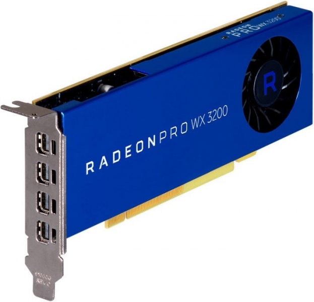 Видеокарта DELL Radeon Pro WX 3200 FH 4Gb (490-BFQR), OEM