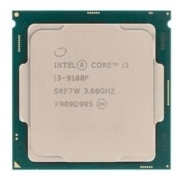 CPU Intel Core i3-9100F (3.6GHz/6MB/4 cores) LGA1151 OEM, TDP 65W, max 64Gb DDR4-2400, CM8068403358820SRF6N