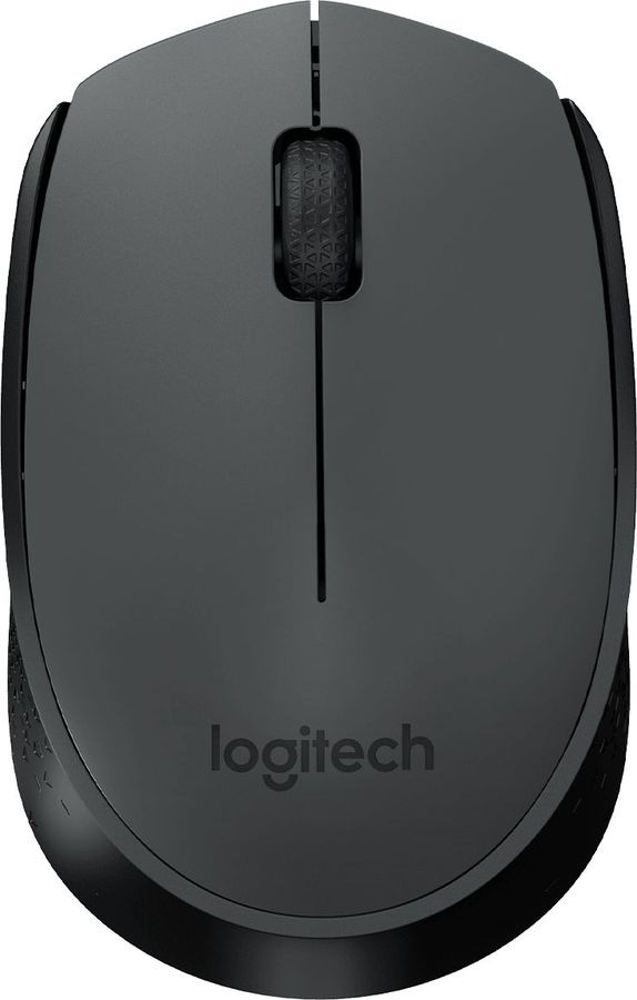 Мышь Logitech M170, серый/черный 