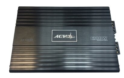 Автомобильный усилитель ACV LX-1.1200, черный