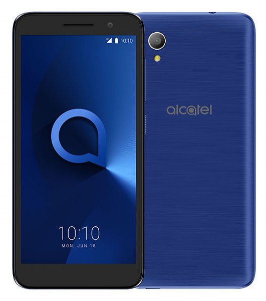 Смартфон Alcatel 5033D 1 8Gb 1Gb темно-синий моноблок 3G 4G 2Sim 5