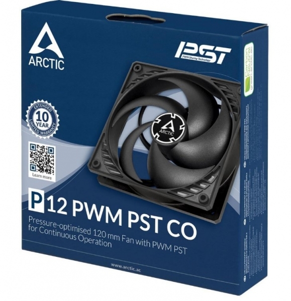 Вентилятор для корпуса ARCTIC P12 PWM PST CO (ACFAN00121A)