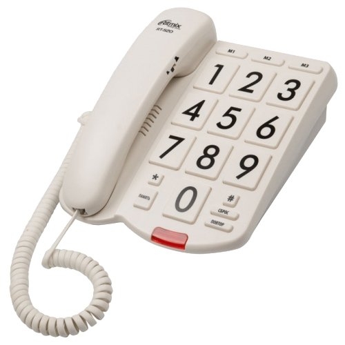 Телефон RITMIX RT-520, белый
