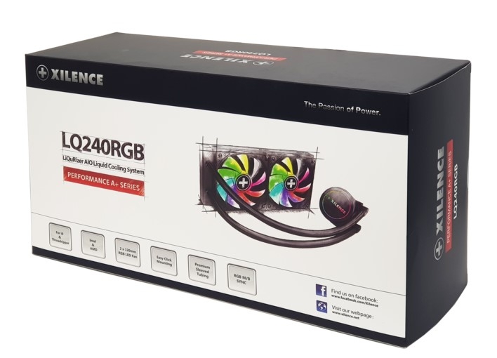 СВО для процессора XILENCE Performance A+ LiQuRizer 240 RGB (XC976)