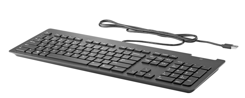 Клавиатура HP Business Slim CCID Black USB (Z9H48AA)