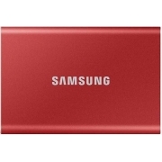 Внешний SSD накопитель Samsung T7 Touch 1Tb (MU-PC1T0R/WW), красный