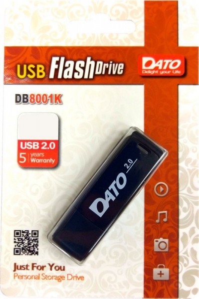 Флеш Диск Dato 64Gb DB8001K-64G черный