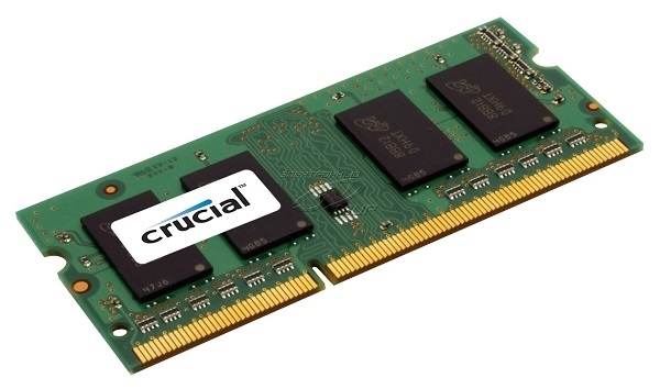 Crucial by Micron  DDR3L   4GB 1600MHz SODIMM (PC3-12800) CL11 1.35 (Retail)