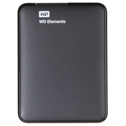Внешний жесткий диск WD Elements Portable 2Tb, черный (WDBU6Y0020BBK-WESN)