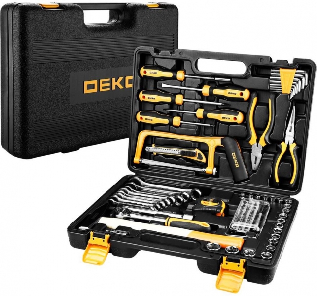 Набор инструментов Deko DKMT89 (89 предметов)