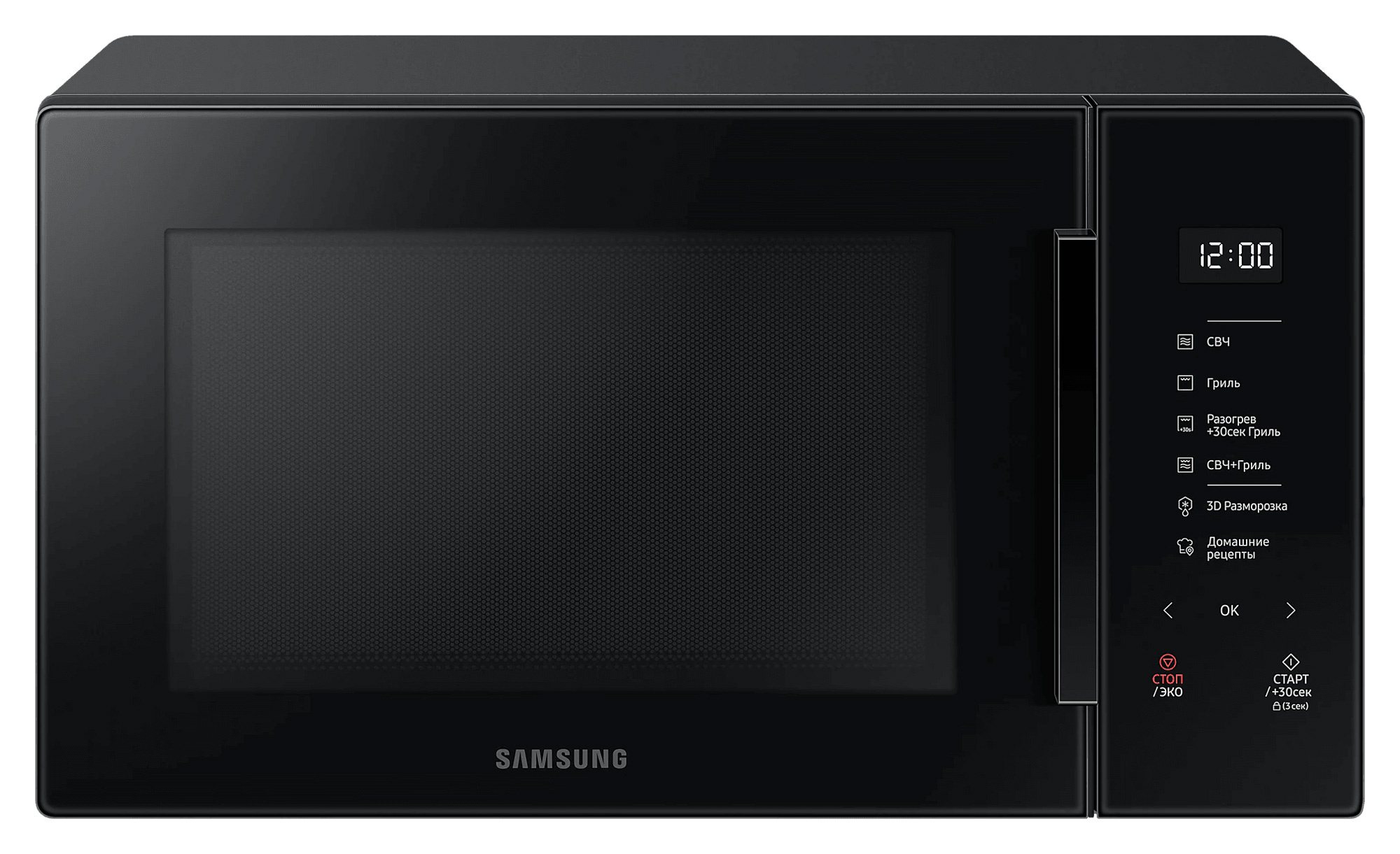 Микроволновая Печь Samsung MG30T5018AK/BW 30л. 900Вт, черный