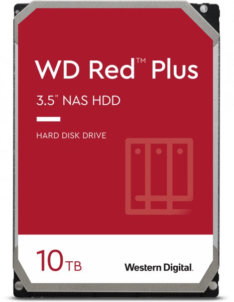 Жесткий диск WD Red Plus 10TB (WD101EFBX)