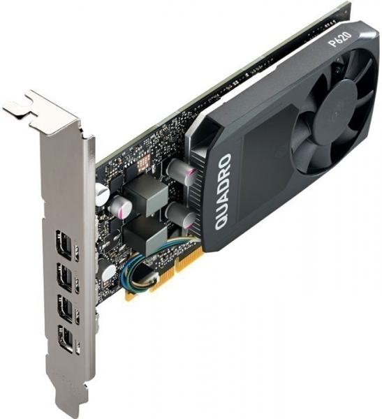 Видеокарта PNY Nvidia Quadro P620 2GB (VCQP620V2-BLS), OEM