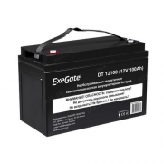Exegate EX282985RUS АКБ ExeGate DT 12100 (12V 100Ah, под болт М6)