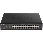 D-Link DGS-1100-24PV2/A1A, L2 Smart Switch with 24 10/100/1000Base-T ports (12 PoE ports 802.3af/802.3at (30 W), PoE Budget 100 W). 8K Mac address, 802.3x Flow Control, 802.3ad Link Aggregation, Po
