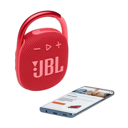 Портативная колонка JBL CLIP 4 , красный (JBLCLIP4RED)