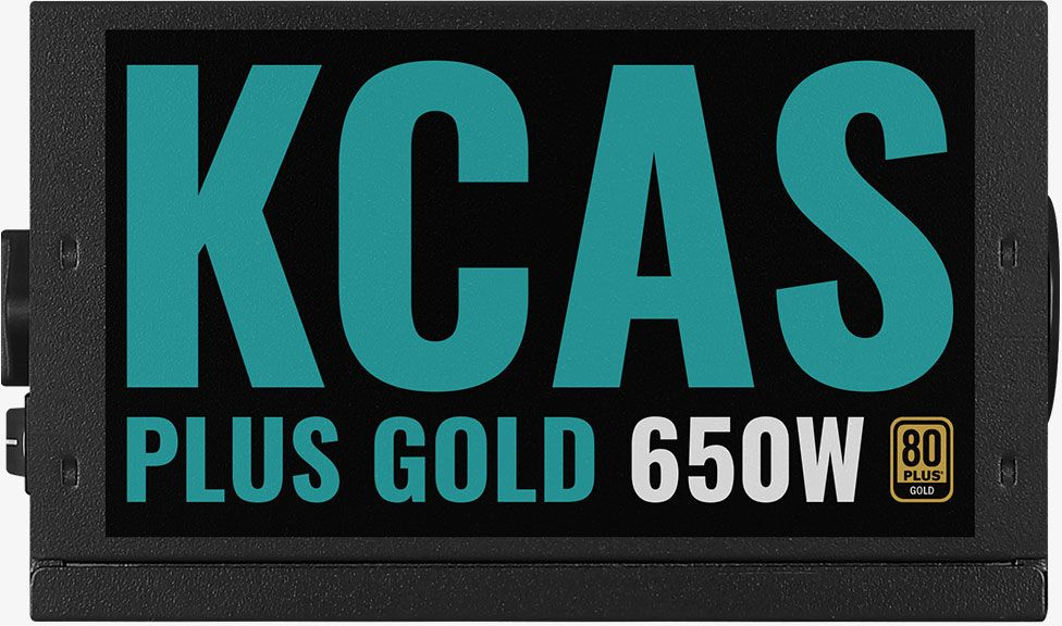 Блок питания Aerocool KCAS PLUS GOLD 650W, черный