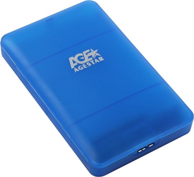 Внешний корпус для HDD AgeStar 3UBCP3 (BLUE), синий
