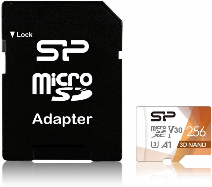 Карта памяти MicroSDXC Silicon Power Superior Pro 256Gb (SP256GBSTXDU3V20AB)
