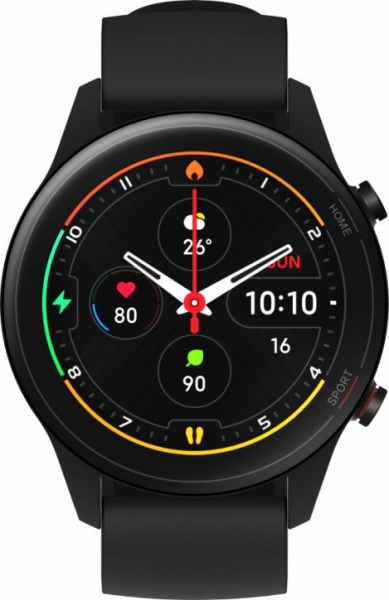 Смарт-часы Xiaomi Mi Watch, черные (BHR4550GL)