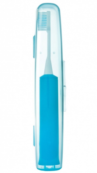 Ионная зубная щетка Hapica Minus ion case DBM-5B, синяя