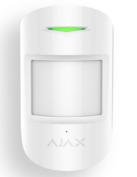 AJAX MotionProtect 5328.09.WH1 Датчик движения с иммунитетом к животным Ajax, белый