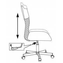 Кресло Бюрократ CH-1399/GREY спинка сетка серый сиденье серый искусственная кожа крестовина металл [441873]