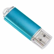USB флешка Perfeo E01 64GB, голубой (PF-E01N064ES)