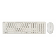 Клавиатура + мышь Oklick 240M, белый (1091258)