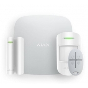 AJAX 10022.00.WH2 Комплект беспроводной сигнализации Ajax, (Hub Plus, MotionProtect, DoorProtect, SpaceControl), белый