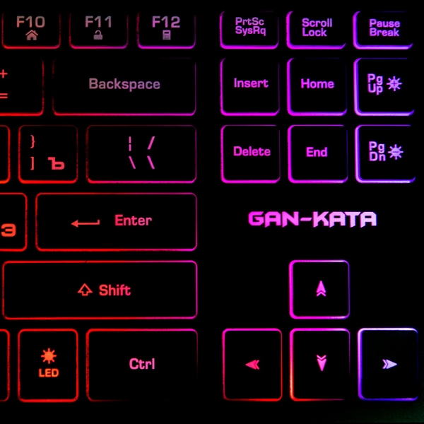Клавиатура Dialog Gan-Kata KGK-17U, черная