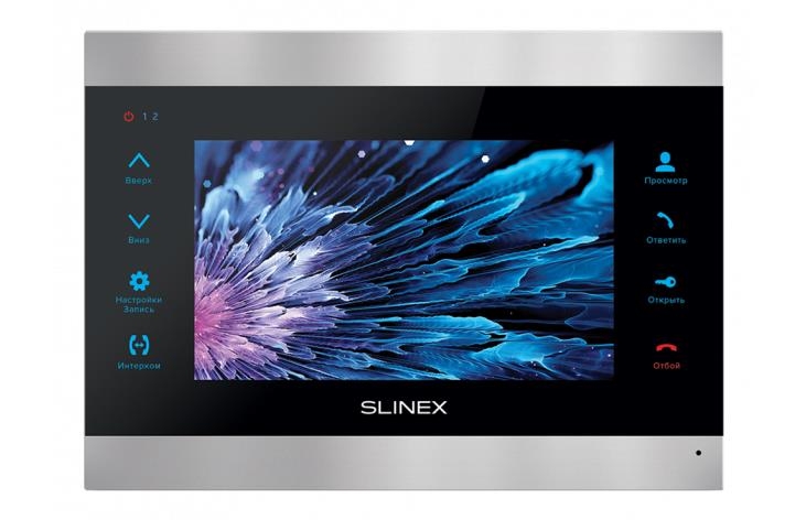 Монитор LCD 7" IP DOORPHONE SL-07? SILVER/BLACK SLINEX