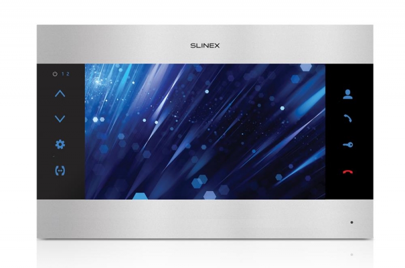 Монитор LCD 10" IP DOORPHONE SL-10M SILVER/BLACK SLINEX