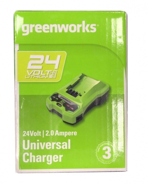 Зарядное устройство Greenworks G24C 24V 2932407 (1,9 А)