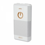 Внешний аккумулятор Perfeo Splash Powerbank 20000 mah, белый (PF_B4299)