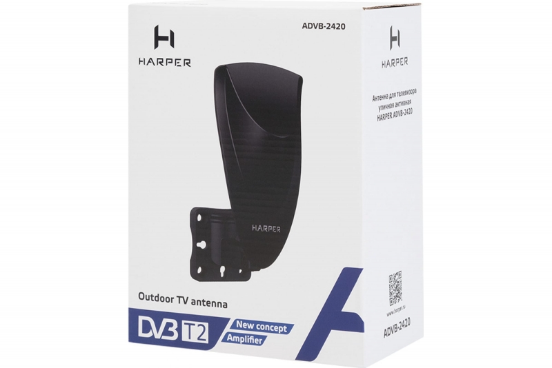 Уличная ТВ-антенна HARPER ADVB-2420/черный (H00002110)