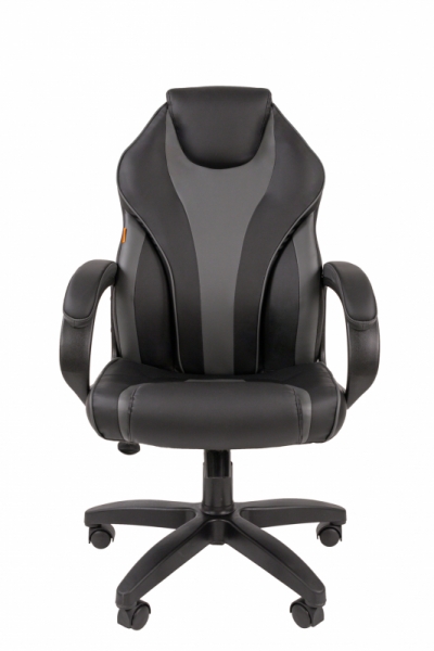 Кресло руководителя Chairman 299, черный/серый (7062451)