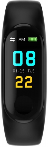 Фитнес-браслет Smarterra Fitmaster Color, черный (SMFT-C01B)