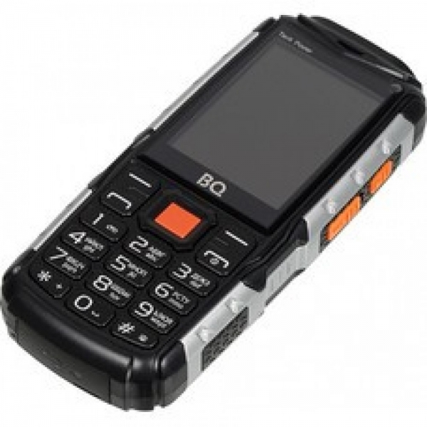 Мобильный телефон BQ 2430 Tank Power, черно-серебристый (85955786)