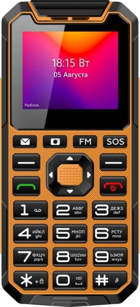 Телефон BQ 2004 Ray Orange+Black