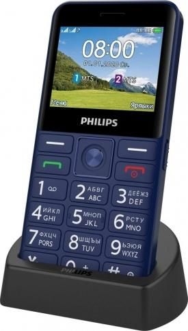 Телефон Philips E207 Xenium Blue
