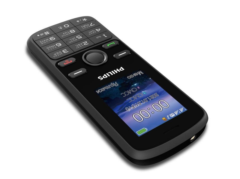 Мобильный телефон Philips Xenium E111, черный