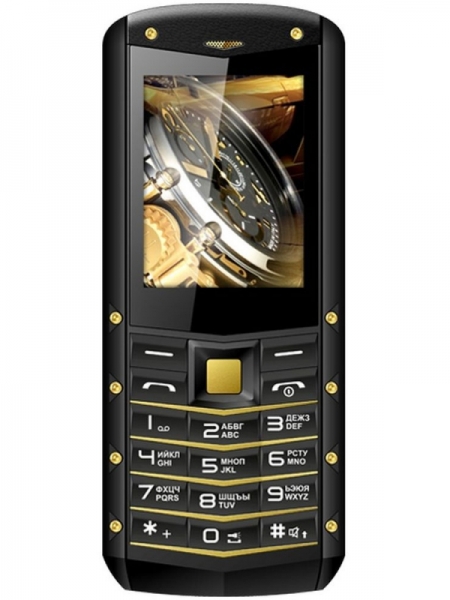 Мобильный телефон TEXET TM-520R черный-желтый
