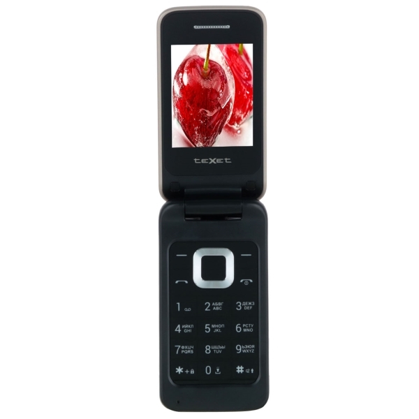 Мобильный телефон TEXET TM-204 антрацит